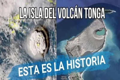 La ISLA del Volcan Tonga ESTA ES LA HISTORIA