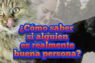 Como saber si alguien es realmente buena persona