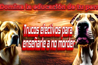 Domina la educacion de tu perro Trucos efectivos para ensenarle a no morder