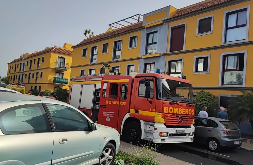 bomberos la palma